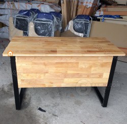 Bàn chân sắt mặt gỗ tự nhiên hậu lửng BCShaugo1260TN