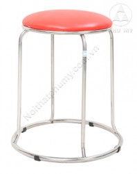 Ghế đôn tròn inox 2 vòng D016