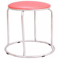 Ghế đôn inox phú mỹ mặt đệm tròn D52