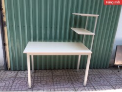 Bàn học chân sắt có kệ để sách vở BSK20