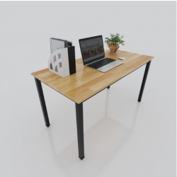 Bàn chân sắt mặt gỗ tự nhiên dài 1m40cm BS1470TN