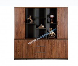 Tủ gỗ đựng đồ văn phòng Hòa Phát LUXT2420V3