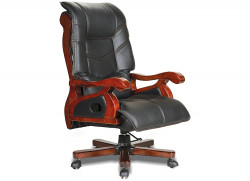 Ghế giám đốc chân xoay Hòa Phát TQ16 PVC