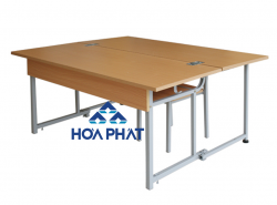 Bàn học tiểu học bằng gỗ đẹp BBT103HP3G