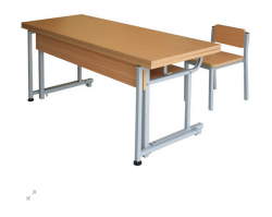 Bộ bàn ghế học sinh bán trú the one BBT103-6G