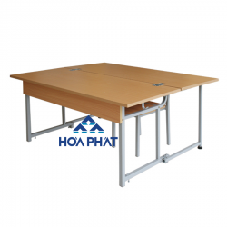Bàn ghế học sinh bán trú Hòa Phát cao cấp BBT103-5G