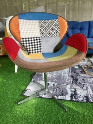 Ghế cafe đệm bọc nỉ giá rẻ GCF14