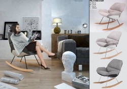 Ghế bập bênh ngồi quán cafe GCF16