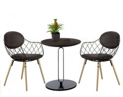 Ghế cafe đệm da giá rẻ GCF25