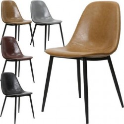 Ghế da nhập khẩu ngồi quán cafe GCF32