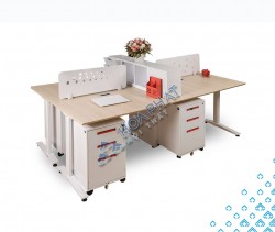 Bàn làm việc modul chân sắt Hòa Phát UNMD02CS3