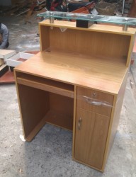 Quầy bar cafe gỗ nhỏ gọn BQ08