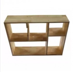 Giá để sách gỗ treo tường rộng 80cm KTT02