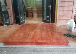 Giường phản gỗ xoan ta tự nhiên cao cấp kiểu nhật giá rẻ PTN03