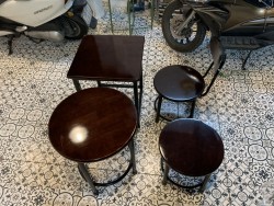 Bàn trà chanh cafe BCF52 tròn, vuông