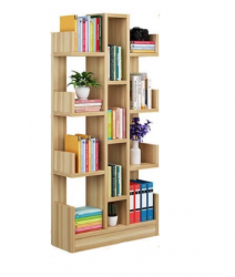 Kệ gỗ đứng trang trí nhiều ngăn để sách hình cây KSG05