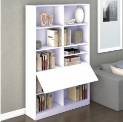 Kệ gỗ đứng để sách 5 tầng 11 ô TKG20