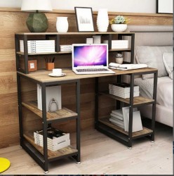 Bàn học tại nhà giá rẻ có ngăn kệ để sách BSK45