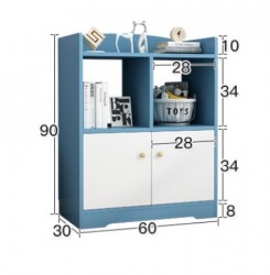 Mẫu tủ kệ gỗ MDF nhỏ văn phòng KSG20