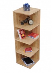 Kệ góc gỗ đứng trang trí đựng sách KSG30