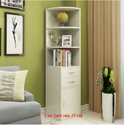 Kệ gỗ công nghiệp kiểu đứng hiện đại KSG26