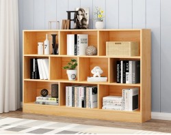 Kệ gỗ trang trí kiểu đứng hiện đại hình chữ nhật KSG15