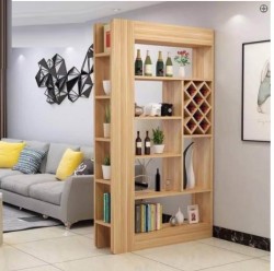 Kệ giá gỗ trang trí để rượu TR01