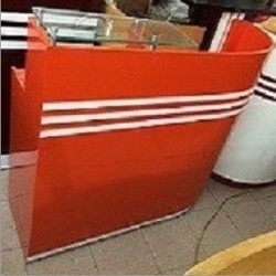 Bàn quầy lễ tân khách sạn dài 1.2m BQ16