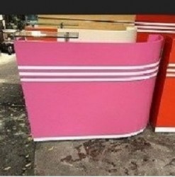 Bàn quầy thu ngân lễ tân dài 1 mét BQ10