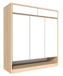 Tủ gỗ đựng giày dép gia đinh đa năng KĐG11