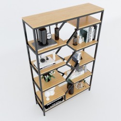 Mẫu kệ sắt trang trí đẹp hiện đại KGS31