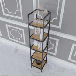 Kệ sắt trang trí kiểu đứng hình chữ nhật gọn nhẹ KGS41