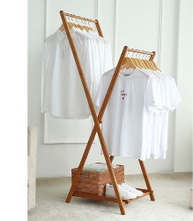 Mắc treo quần áo gỗ tự nhiên M65