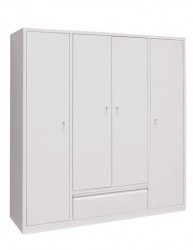 Tủ treo quần áo gia đình cánh mở bằng sắt sơn tĩnh điện TSA4