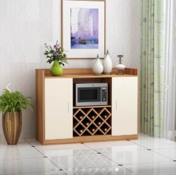 Tủ gỗ để rượu và lò vi sóng KVS30