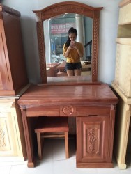 Bàn trang điểm gỗ tự nhiên B37