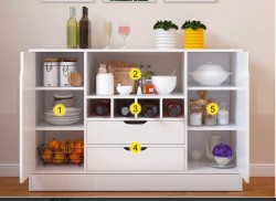 Tủ gỗ đa năng nhà bếp KVS31