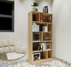 Kệ để sách đứng bằng gỗ công nghiệp rộng 80cm KSG59