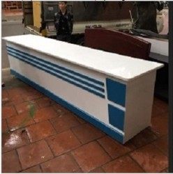Nhận làm bàn quầy lễ tân cơ quan dài 1.6m BQ24