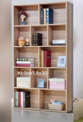 Kệ gỗ đứng trang trí đựng sách KSG50