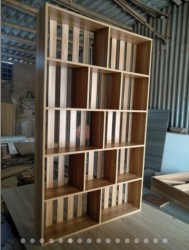 Kệ vách gỗ MDF đựng sách và trang trí 5 tầng KSG47