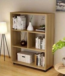 Kệ gỗ di đông đựng sách và tài liệu rộng 60cm KGX01