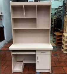 Bàn học liền giá sách cho bé BLG12min383