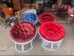 Ghế thư giãn tròn Papasan cao cấp G79 (CÓ ĐỆM ) - CHƯA CÓ SHIP