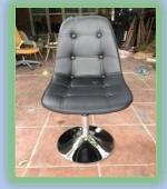 Ghế cafe bọc da châm mâm mạ GCF44