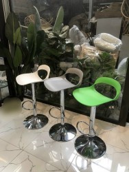 Ghế cafe nhựa chân mạ độc đáo GB02