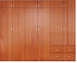 Tủ quần áo âm tường hiện đại TQA40