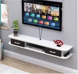 Kệ tivi gỗ treo tường đẹp KTV06