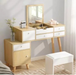 Bộ bàn ghế trang điểm đẹp hiện đại BP06