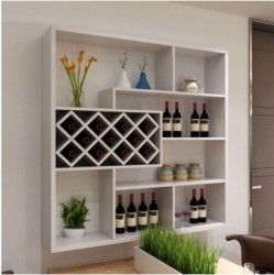 Kệ rượu treo tường chữ nhật KR01